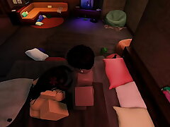 Roblox Player Seduces a Naughty Intruder
